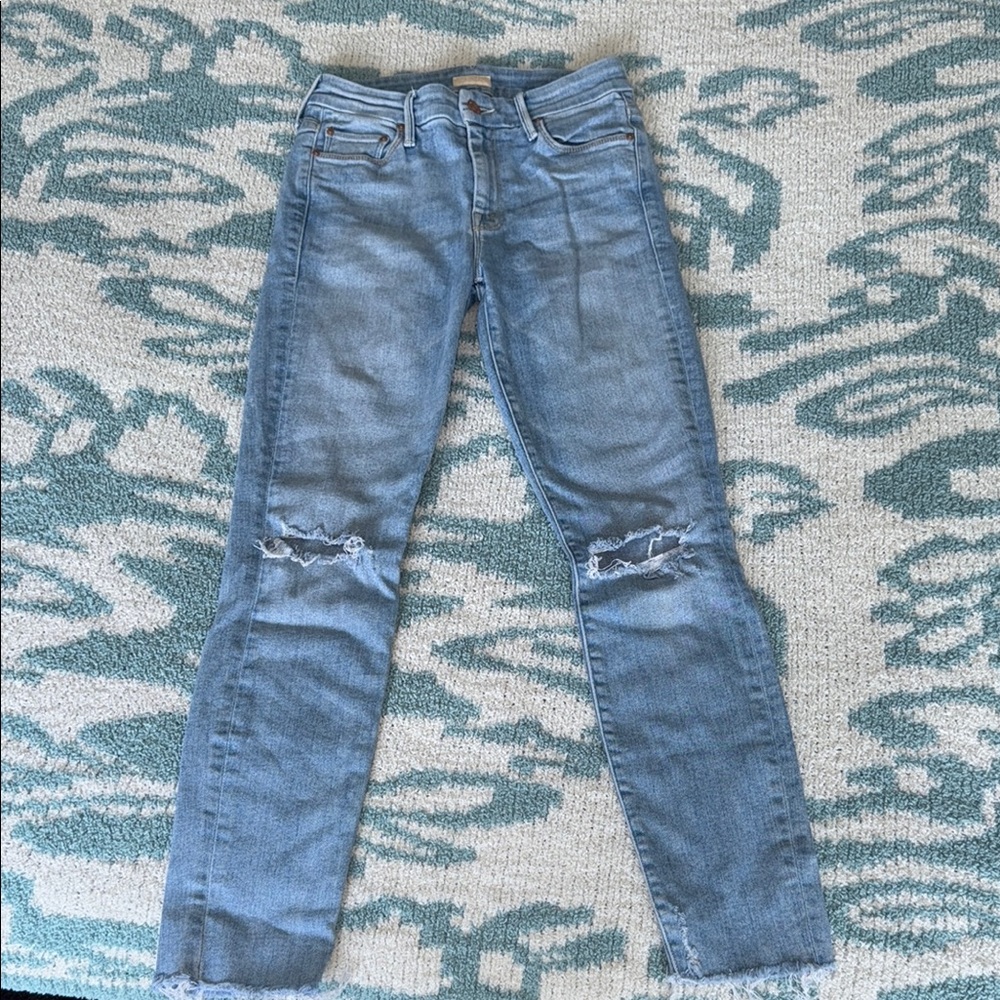 MOTHER: Light Blue Jeans, Size 26